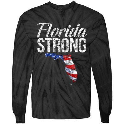 Florida Strong Usa Tie-Dye Long Sleeve Shirt