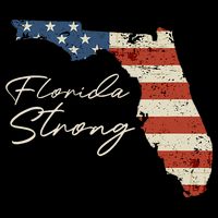Florida Strong Usa Flag Florida Map Hurricane Milton Pray For All Zip Tote Bag