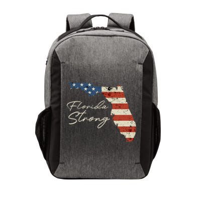 Florida Strong Usa Flag Florida Map Hurricane Milton Pray For All Vector Backpack