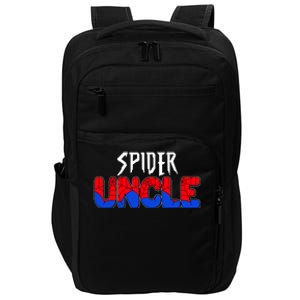 Funny Spider Uncle Matching Family Shirts Impact Tech Backpack