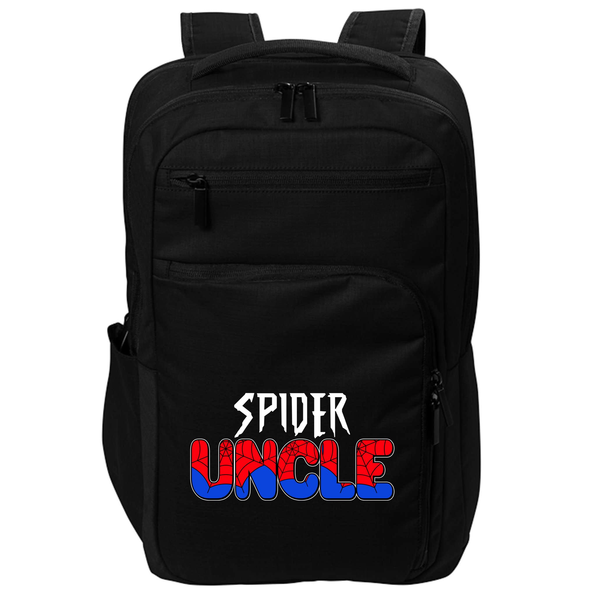 Funny Spider Uncle Matching Family Shirts Impact Tech Backpack