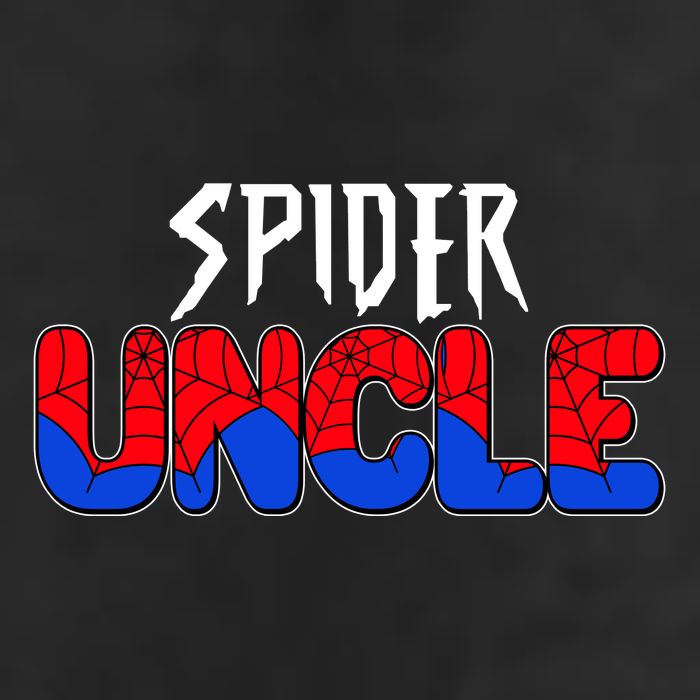 Funny Spider Uncle Matching Family Shirts Adult Drive Performance Visor