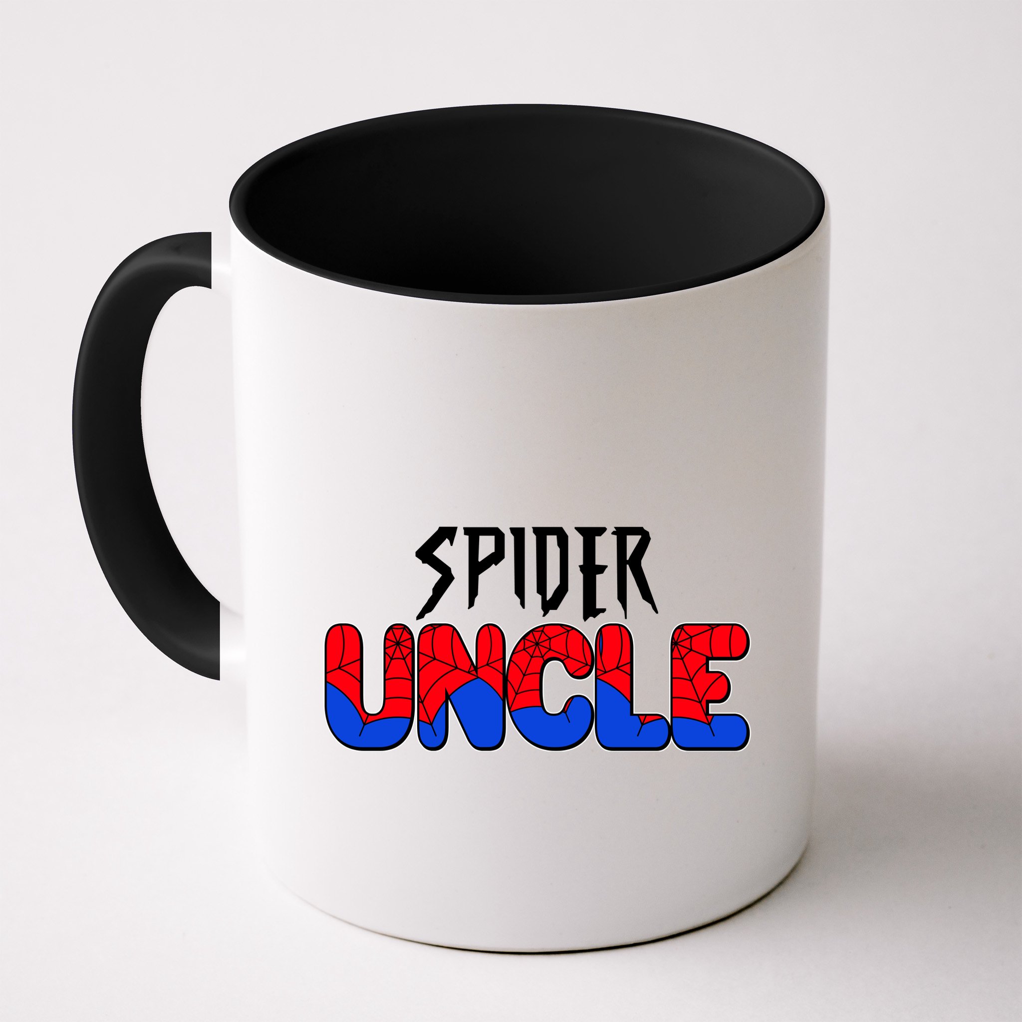 Funny Spider Uncle Matching Family Shirts Mug