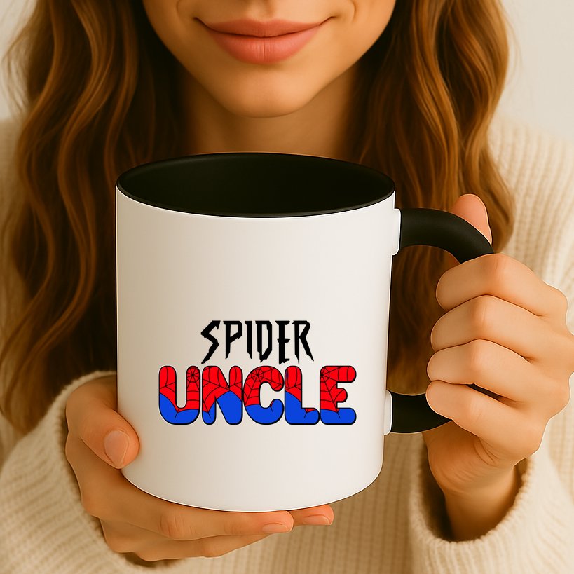 Funny Spider Uncle Matching Family Shirts Mug