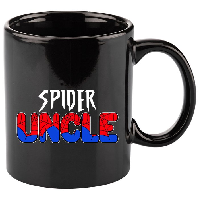 Funny Spider Uncle Matching Family Shirts 11oz C Handle Ceramic Mug