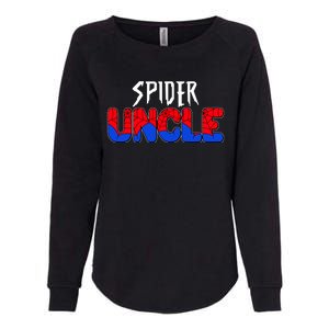 Funny Spider Uncle Matching Family Shirts Womens California Wash Sweatshirt