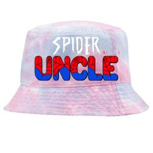 Funny Spider Uncle Matching Family Shirts Tie-Dyed Bucket Hat