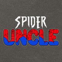 Funny Spider Uncle Matching Family Shirts Cotton Canvas Backpack