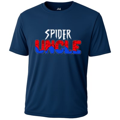 Funny Spider Uncle Matching Family Shirts Performance Shirt