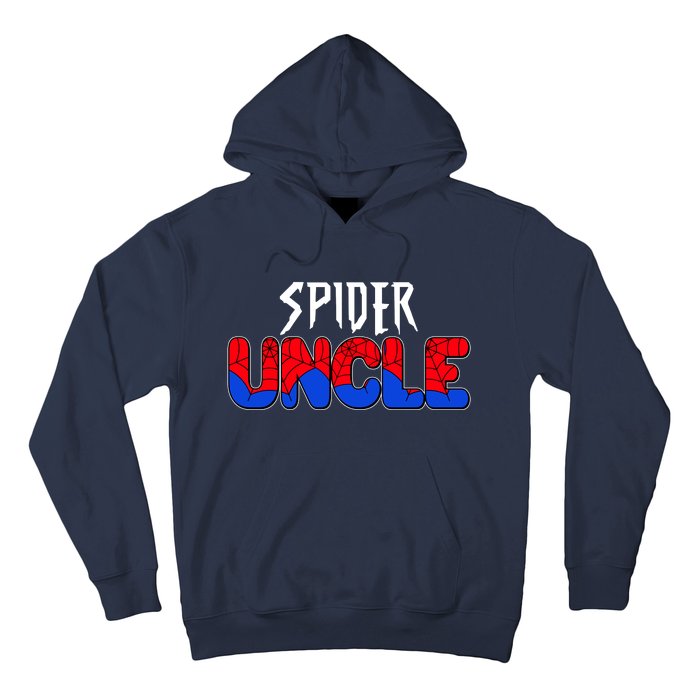 Funny Spider Uncle Matching Family Shirts Hoodie