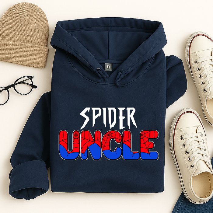 Funny Spider Uncle Matching Family Shirts Hoodie
