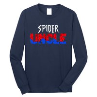 Funny Spider Uncle Matching Family Shirts Long Sleeve Shirt