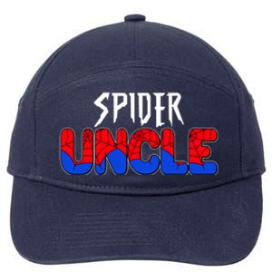 Funny Spider Uncle Matching Family Shirts 7-Panel Snapback Hat