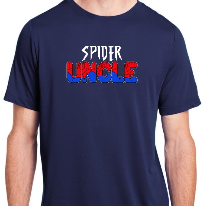 Funny Spider Uncle Matching Family Shirts Adult ChromaSoft Performance T-Shirt