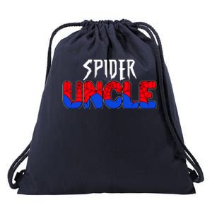 Funny Spider Uncle Matching Family Shirts Drawstring Bag