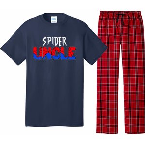 Funny Spider Uncle Matching Family Shirts Pajama Set