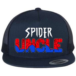 Funny Spider Uncle Matching Family Shirts Flat Bill Trucker Hat