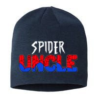 Funny Spider Uncle Matching Family Shirts Sustainable Beanie