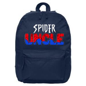 Funny Spider Uncle Matching Family Shirts 16 in Basic Backpack