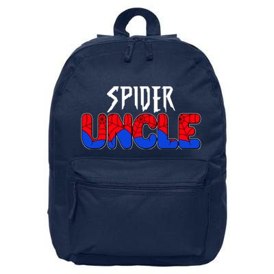 Funny Spider Uncle Matching Family Shirts 16 in Basic Backpack