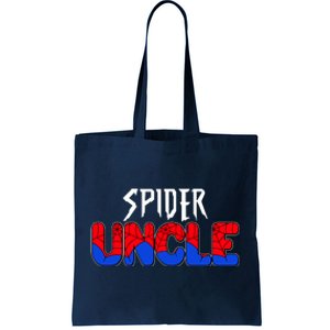 Funny Spider Uncle Matching Family Shirts Tote Bag