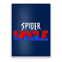 Funny Spider Uncle Matching Family Shirts Poster