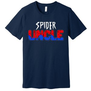 Funny Spider Uncle Matching Family Shirts Premium T-Shirt