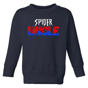 Funny Spider Uncle Matching Family Shirts Toddler Sweatshirt