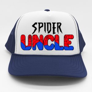 Funny Spider Uncle Matching Family Shirts Trucker Hat