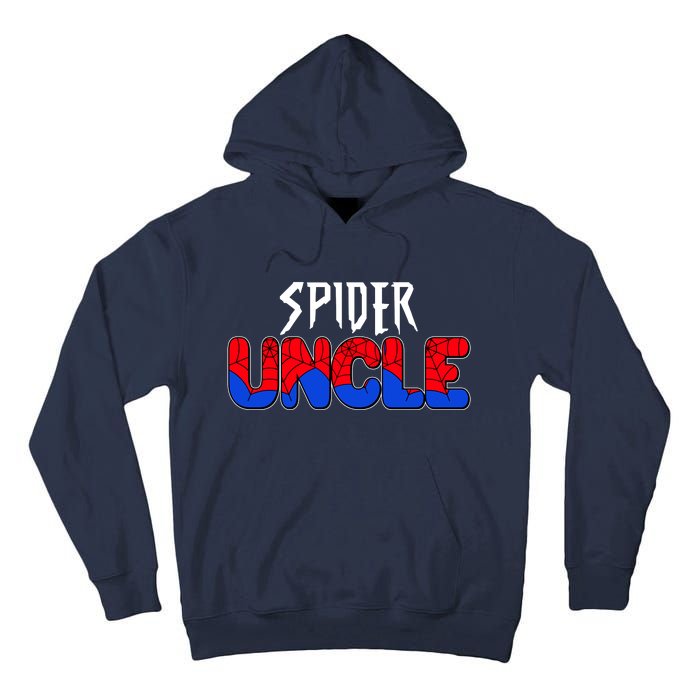 Funny Spider Uncle Matching Family Shirts Tall Hoodie