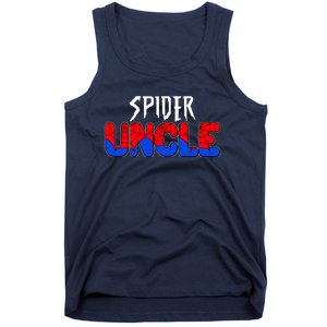 Funny Spider Uncle Matching Family Shirts Tank Top