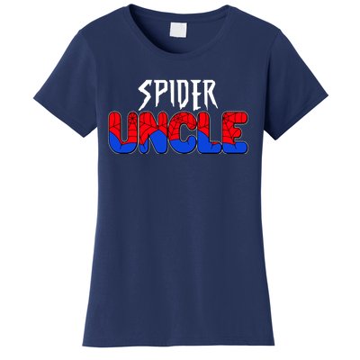 Funny Spider Uncle Matching Family Shirts Women's T-Shirt