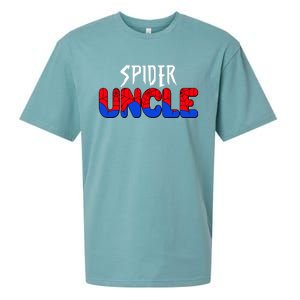 Funny Spider Uncle Matching Family Shirts Sueded Cloud Jersey T-Shirt