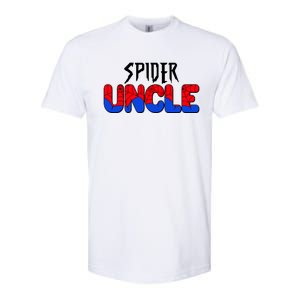 Funny Spider Uncle Matching Family Shirts Softstyle CVC T-Shirt