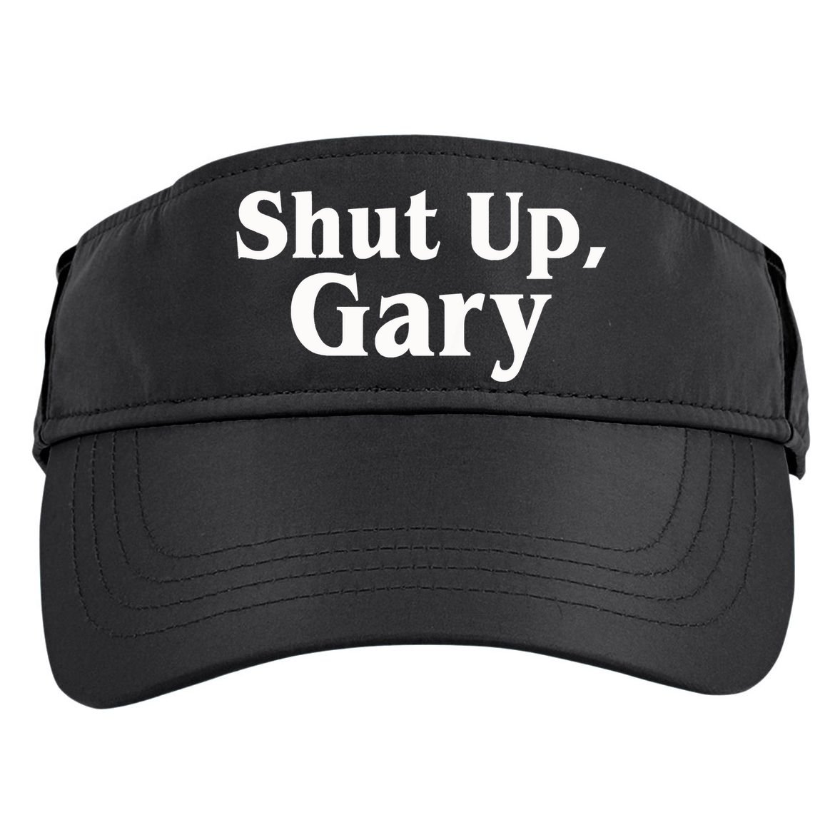 Football Shut Up Gary Adult Drive Performance Visor