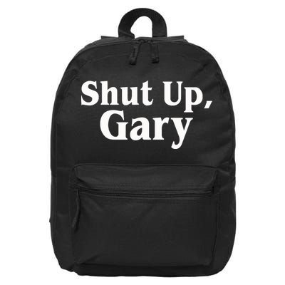 Football Shut Up Gary 16 in Basic Backpack