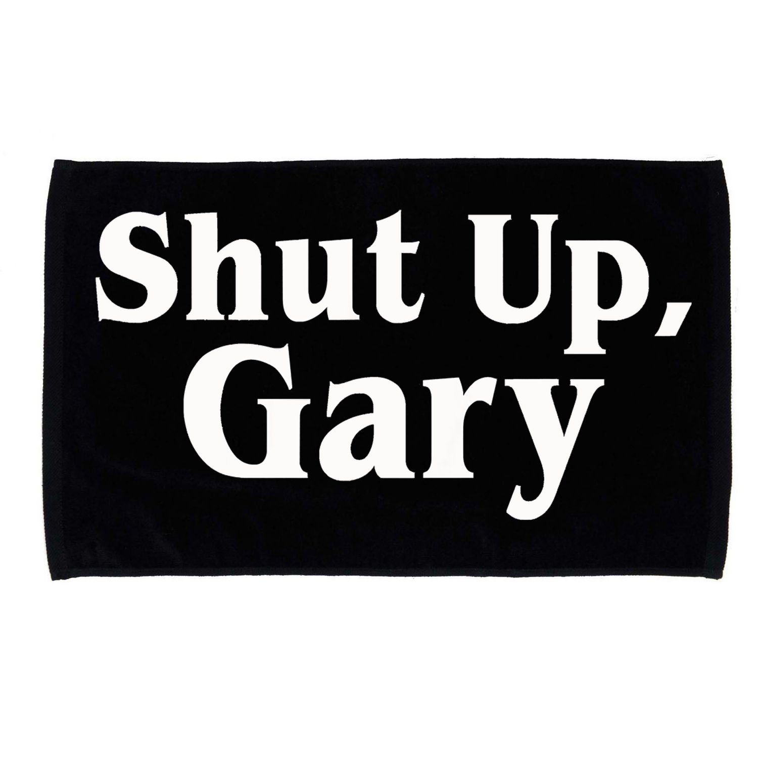 Football Shut Up Gary Microfiber Hand Towel