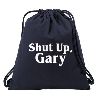 Football Shut Up Gary Drawstring Bag