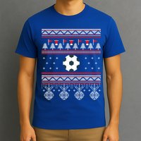 Funny Soccer Ugly Christmas Sweaters Meaningful Gift T-Shirt