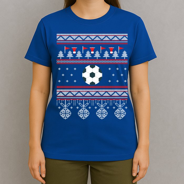 Funny Soccer Ugly Christmas Sweaters Meaningful Gift T-Shirt