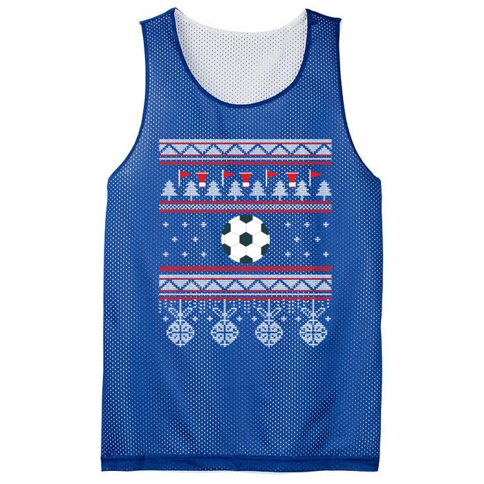 Funny Soccer Ugly Christmas Sweaters Meaningful Gift Mesh Reversible Basketball Jersey Tank