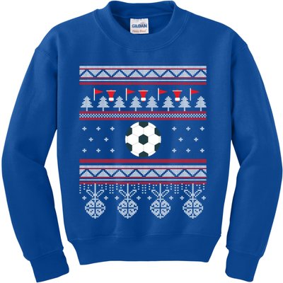 Funny Soccer Ugly Christmas Sweaters Meaningful Gift Kids Sweatshirt