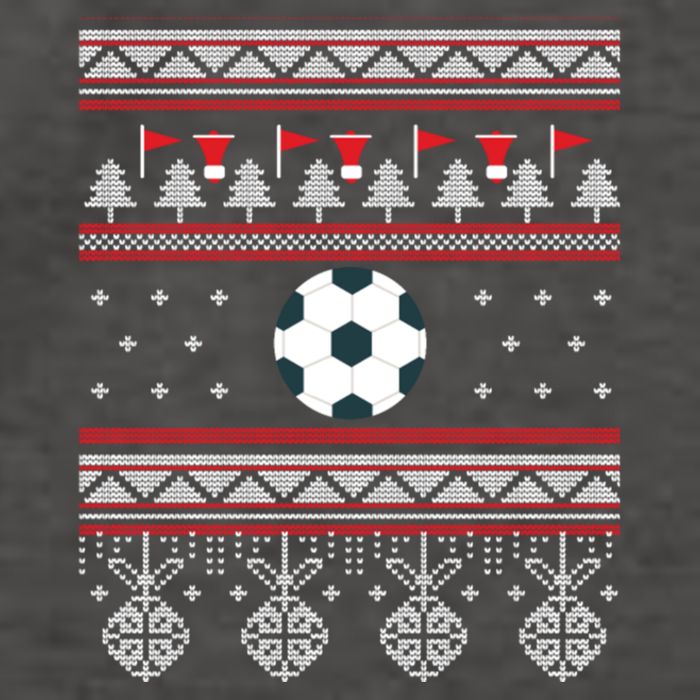 Funny Soccer Ugly Christmas Sweaters Meaningful Gift Vector Backpack