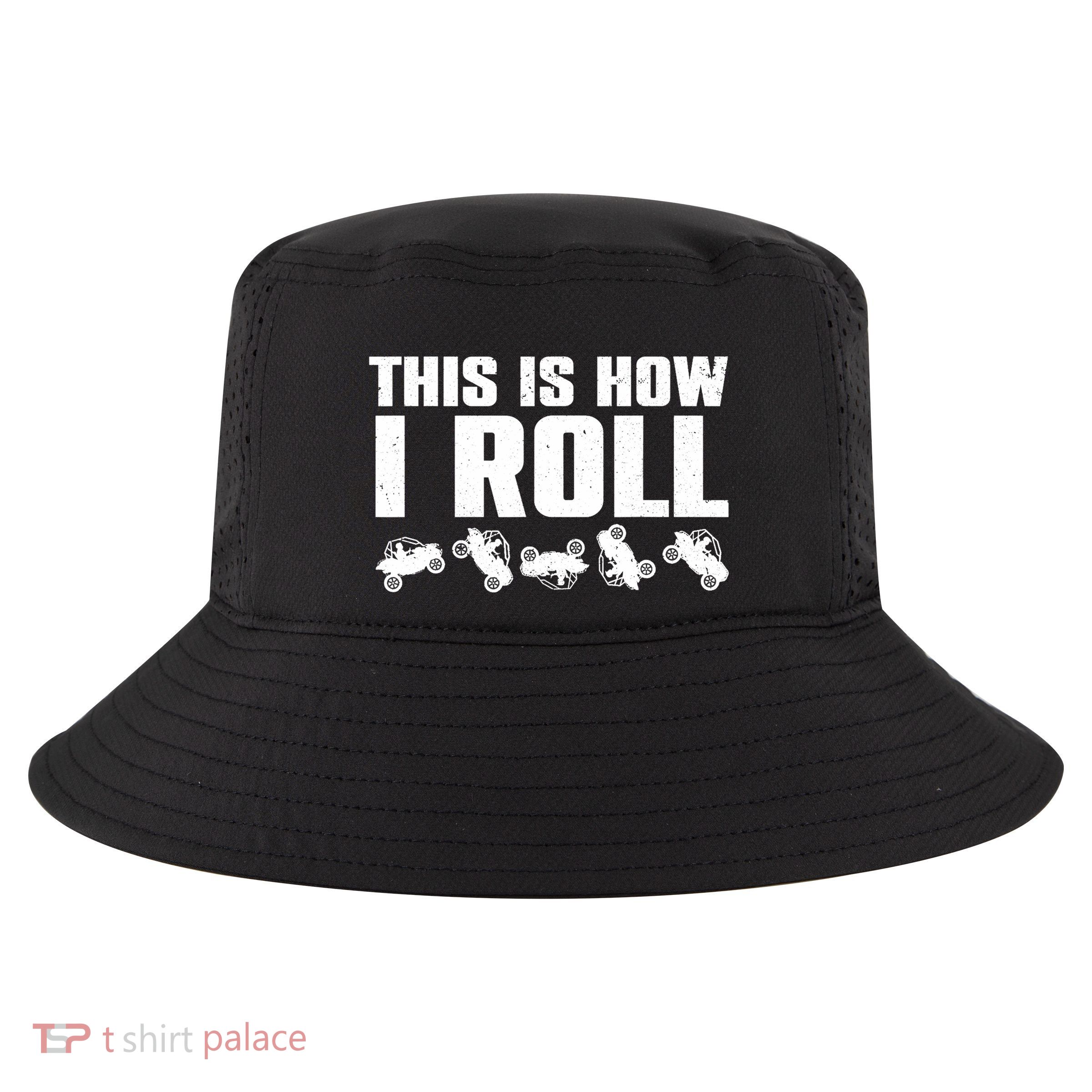 Funny Side-By-Side UTV Art 4 Wheeler ATV Lover Cool Comfort Performance Bucket Hat