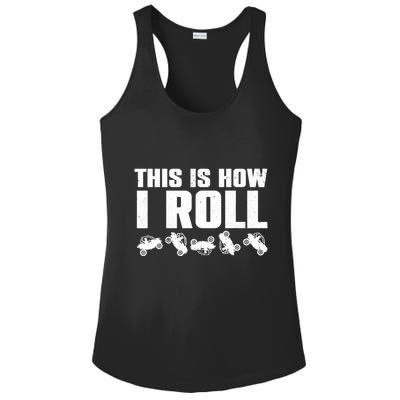 Funny Side-By-Side UTV Art 4 Wheeler ATV Lover Ladies PosiCharge Competitor Racerback Tank