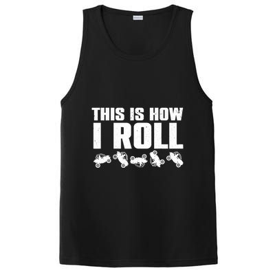 Funny Side-By-Side UTV Art 4 Wheeler ATV Lover PosiCharge Competitor Tank