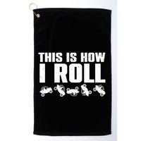 Funny Side-By-Side UTV Art 4 Wheeler ATV Lover Golf Towel