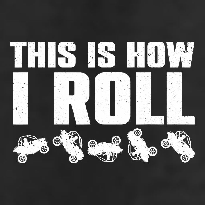 Funny Side-By-Side UTV Art 4 Wheeler ATV Lover Golf Towel