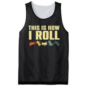 Funny Side-By-Side UTV Art 4 Wheeler ATV Lover Mesh Reversible Basketball Jersey Tank