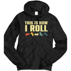 Funny Side-By-Side UTV Art 4 Wheeler ATV Lover Tie Dye Hoodie